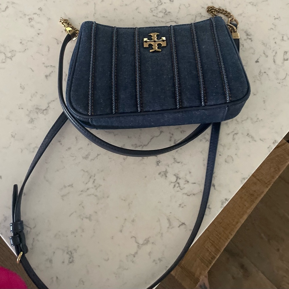 Tory Burch denim purse